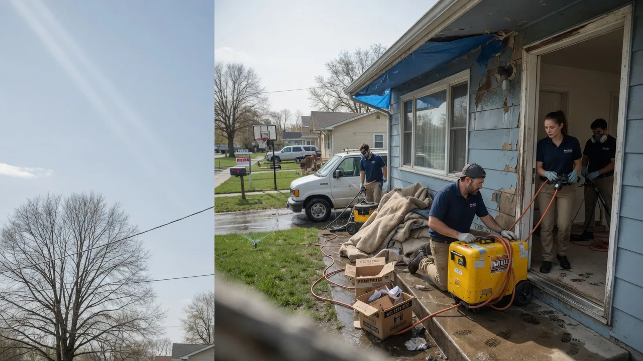 Basement Flood Cleanup in Meridianville, AL near me